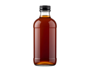 Cold Brew Coffee Bottle with Transparent Background