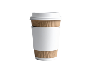 Blank Disposable Paper Cup for Custom Designs