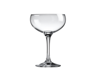 Elegant Clear Glass Mocktail with No Logo