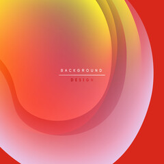 Abstract gradients blend, creating fluid shapes. Warm colors dominate, offering modern visual appeal. Text reads background design.