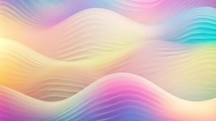 Abstract wavy layered colors - Powered by Adobe