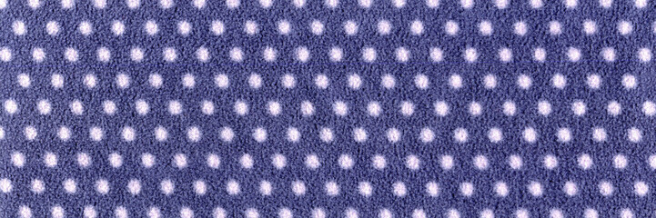 Textile texture coarse fabric, blue polar fleece fabric texture, fabric macro shooting background © serdarerenlere