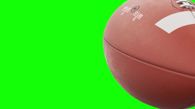 American Football Scene Transition &mdash; Isolated 4k 60FPS Sports Overlay