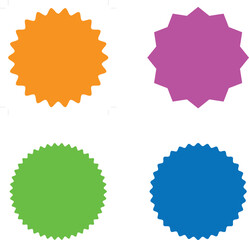 circle vector design with white background