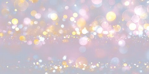 A cascade of sparkling dust particles flows over a soft light background. The glowing confetti adds warmth and richness to festive themes. Great for seasonal greetings, party invites. PNG