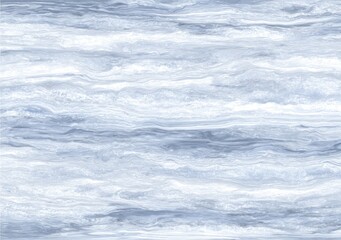 Obraz premium Light blue, wavy, marble-like texture