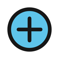 Obraz premium plus and minus icon