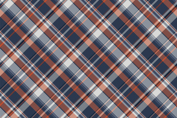 Back plaid pattern tartan, cozy vector check seamless. Diamond textile texture background fabric in red and pastel colors.