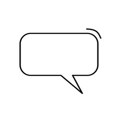 Naklejka premium White volumetric speech bubble with shadow for oval shape comics