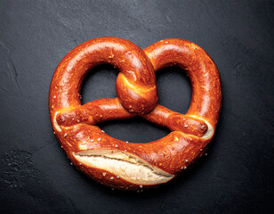 高級感のある伝統的なドイツ焼菓子/ プレッツェル