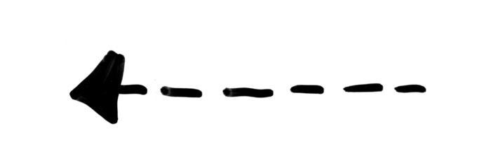 hand drawn doddle arrow,black and white grunge arrows isolated on transparent background