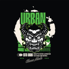 Urban Streetwear T Shirt Design