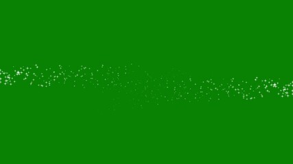 Glowing white stars animation, magic dust twinkle trail, doodle sparkle line, glittering star explosion, fairy confetti burst, transparent background loop, sparkle particles flow. 4k - Powered by Adobe