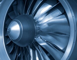Turbine - Triebwerk - Closeup