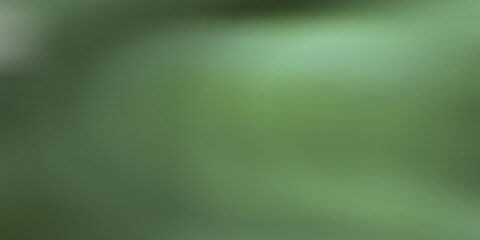 Green blur abstract liquid gradient background with soft shine