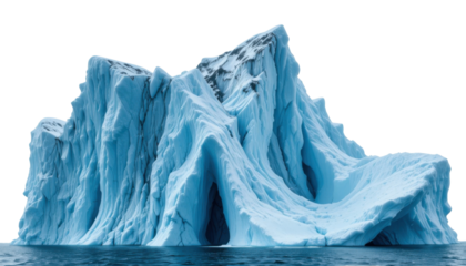Winter snow-covered mountains with a view of a vast, icy glacier under a cloudy alpine sky