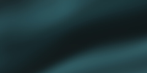 Dark green abstract liquid gradient background with smooth blur