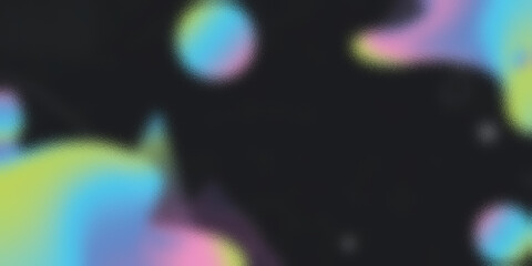 Vibrant rainbow neon abstract liquid gradient background