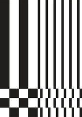 Abstract geometric semi circle with stripe line arranging motion pattern background