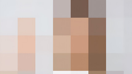 Young woman showing loser gesture on white background, closeup