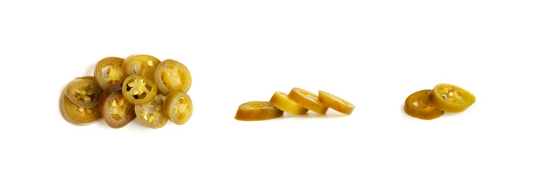 Pickled Jalapeno, Marinated Green Jalapenos, Hot Mexican Pepper Slices, Pickled Green Jalapeno