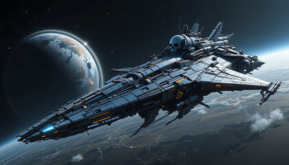 spaceship and space spaceship spaceship in space beautiful view and seen beautiful background and wallpaper hd picture 