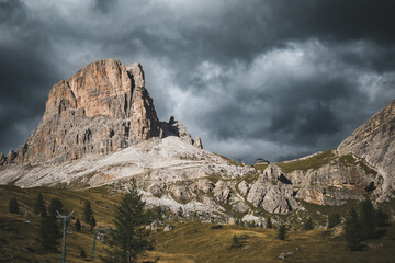 Mountain Hike in Dolomites Italy mountain perfect for climb 