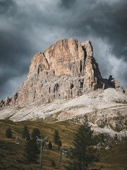 Mountain Hike in Dolomites Italy mountain perfect for climb 