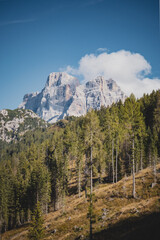 Mountain Hike in Dolomites Italy mountain perfect for climb 