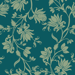 Bohemian opulence ,romantic florals, paisley and dramatic flourishes.
