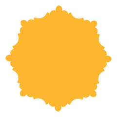 Decorative Gold Frame Vector Design