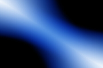 bagliori di luce dalle sfumature di colore blu e bianco che illuminano in diagonale un ambiente scuro