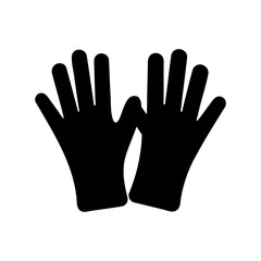 Obraz premium black rubber gloves