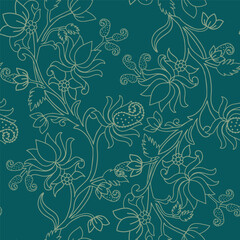 Bohemian opulence ,romantic florals, paisley and dramatic flourishes.
