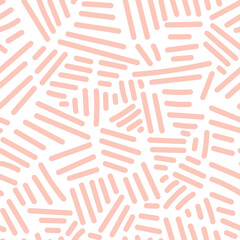 Seamless pattern with hand-drawn scribbles in a soft, simple, and minimal design