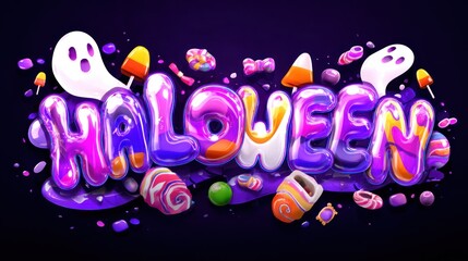 Halloween candy design