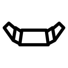 Bakery icons vector in line style