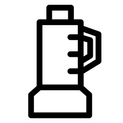 Bakery icons vector in line style