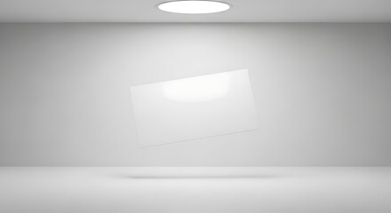 Clean Business Card Mockup Minimalist Design Template