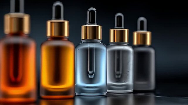 Bottles dropper bottles serum