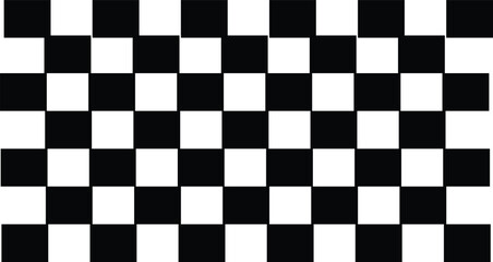 Distressed Diamond Check Pattern seamless background, black and white checkered fabric background, Pattern swatch is included, Black and white chess pattern illustration,
