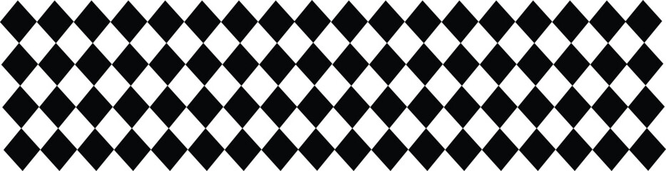 Black Chessboard pattern racing stripe speed, Black and white checkers squares,Tilted, vanishing empty floor, black check pattern illustration,
