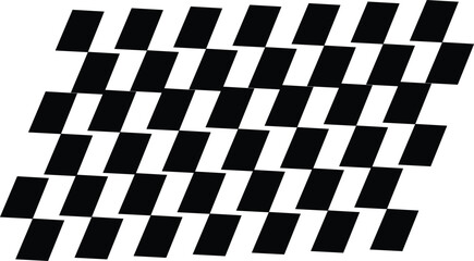 racing stripe vector set, racing stripe speed, Black and white checkers squares,Tilted, vanishing empty floor, checkered flag, end race background,
