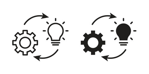 Technique icon symbol for logo, web, app designs.