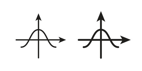 Tangent icon symbol for logo, web, app designs.