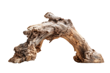 Driftwood arch, light beige, dark brown