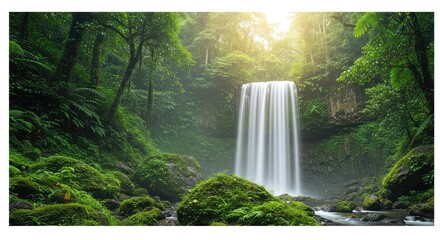 waterfall in the forest
