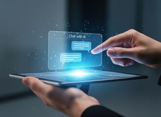 Futuristic interface interaction