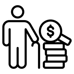 Retirement Fund Icon