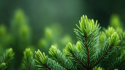 Sprightly evergreen needles whisper winter solstice secrets, embodying verdant resilience, festive Yule celebrations, and eco-spiritual tranquility